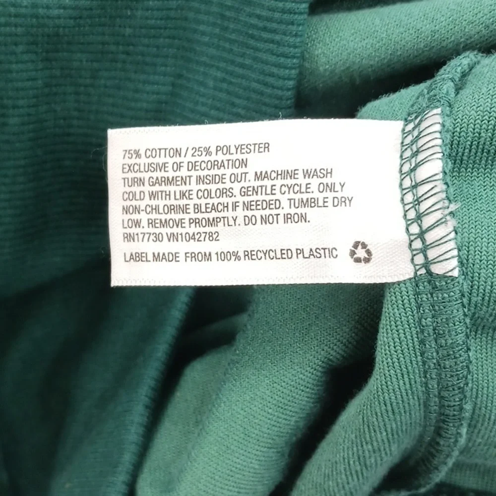 Wild Fable Womens Velour Sweatshirt Small Green Quarter Zip Pullover New - Picture 6 of 7